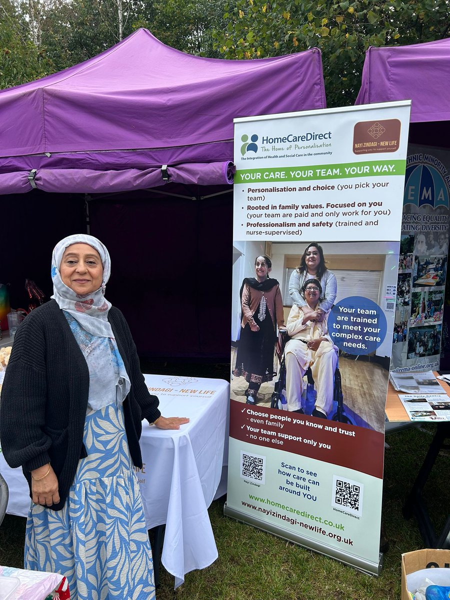 HomeCareDirect's tweet photo. Gulzeb, our fantastic Community Liaison Officer, is manning our stand at the Rotherham Show
It’s the region’s biggest free cultural festival, returning to Clifton Park on Saturday 6 September &amp; Sunday 7 September, open from 11 am to 5 pm both days https://t.co/wlj1l9Eevb
