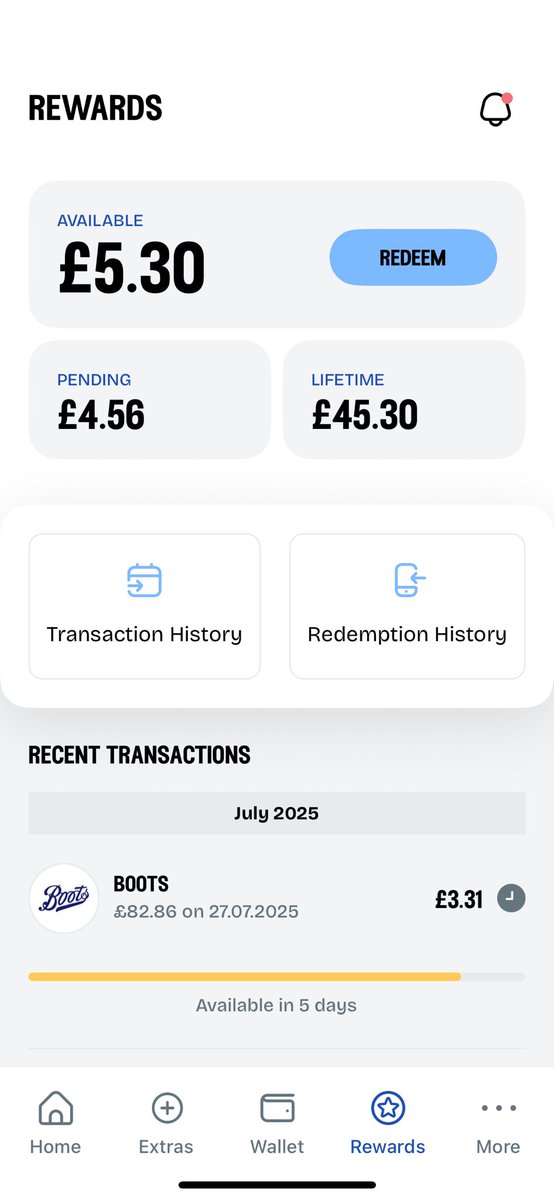 FinchDamien's tweet photo. @AirtimeRewards Soon be £50 😍 thank you guys me and wife love this app!! https://t.co/bcsYXgEbhx