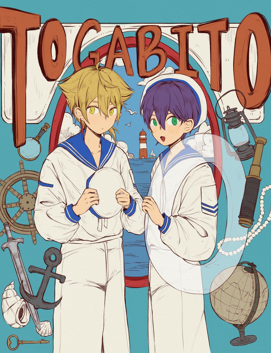 ⚓️
※服装捏造

#絵ガク  #金剛力也像