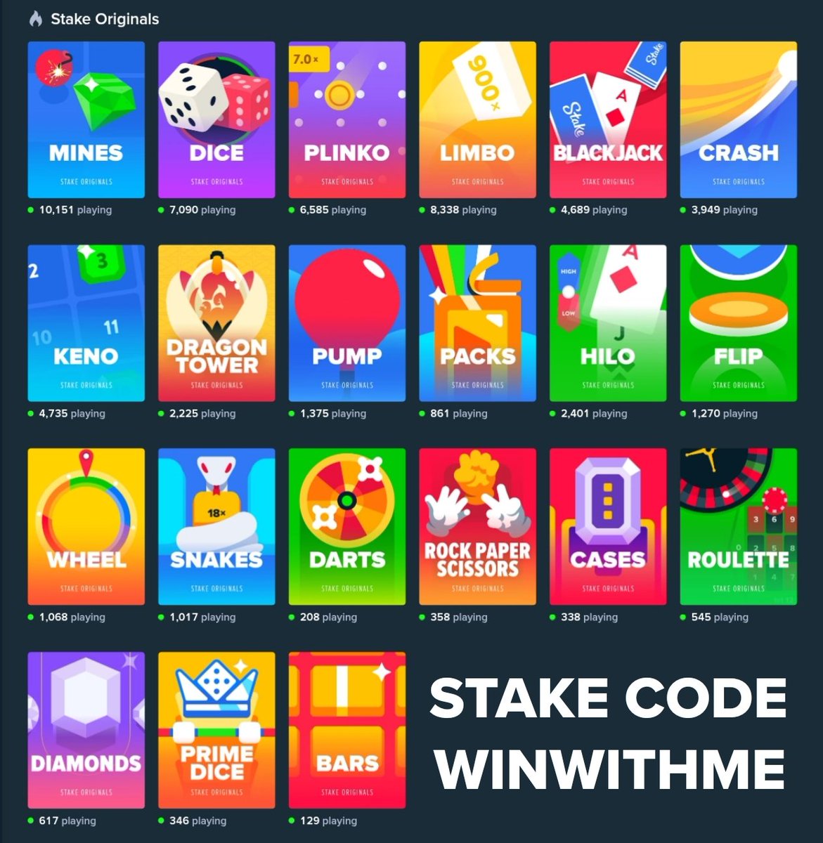 Win_Like_Me's tweet image. 🎰 $20 Giveaway Alert 🎉
👉 Like + Repost
⭐ Tell me your Favorite Stake Original along with your Username
One lucky winner will get $20 to play their favorite Stake Original! 🔥
#Stake #Giveaway #Crypto #Win