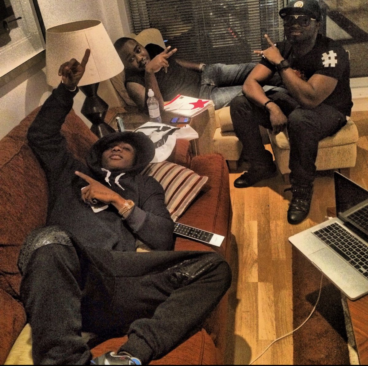 . <a href="/iamSMADE/">KING SMADE</a> <a href="/iamdonbazy/">Don bazy</a> X Wizkid, over a decade ago. No new friends.