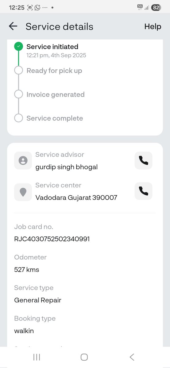 abhaydpandya's tweet photo. @ketan_auto pls help. Bought new ather rizta on 21st aug '25 in vadodara and it brokedown completely on 2nd sept. In workshop since 4 days and they r unable to resolve fault. https://t.co/jvW9nPhKvS