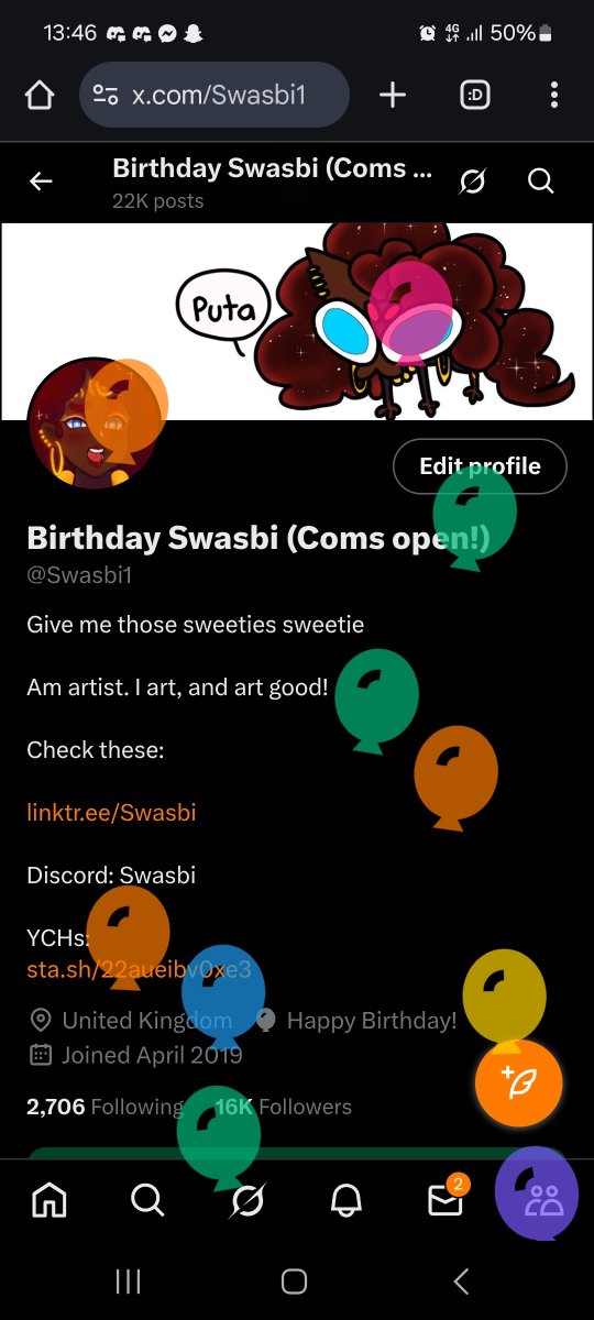 Swasbi (Coms open!) tweet media