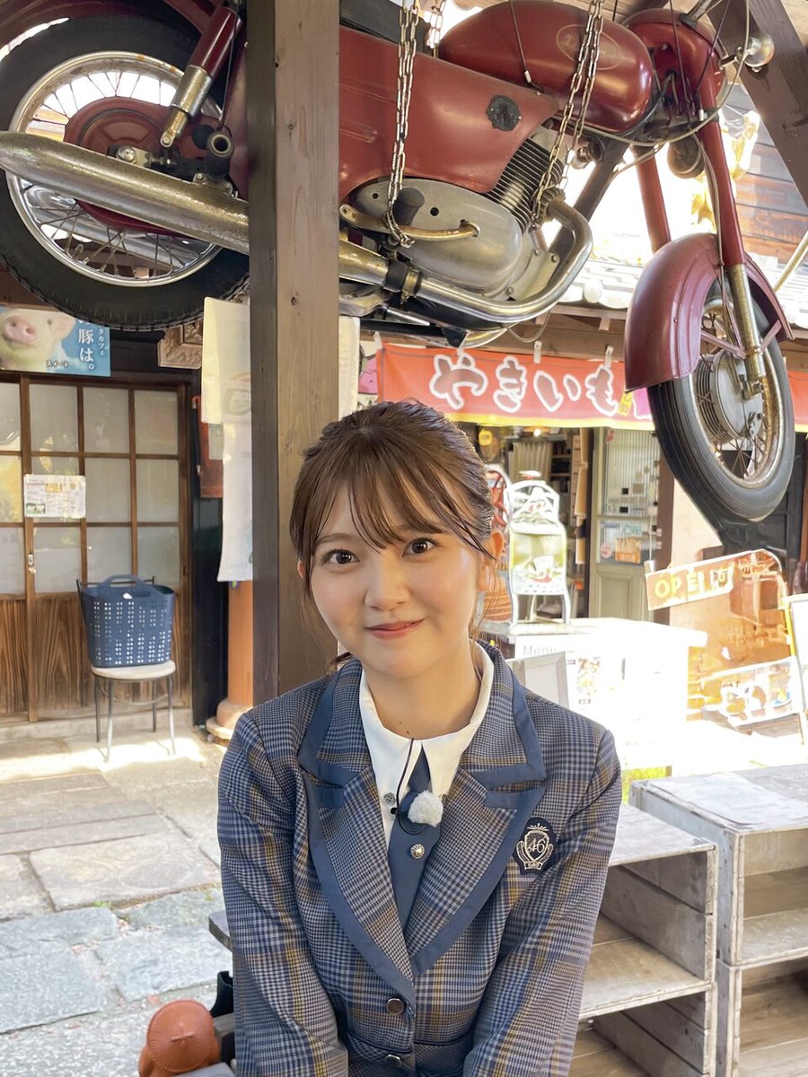 hinatazaka46's tweet photo. 【ブログ更新☀️ 山下葉留花】 はるはる日記🌱 - ㊗️大須テレビ 第5弾！ - https://t.co/ZjKlkx9Qhw #日向坂46 #山下葉留花 https://t.co/YScNtl8oIU