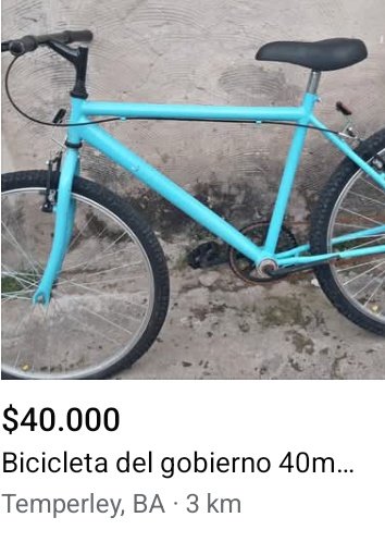 Las bicicletas que regalan en Lomas de Zamora. Abz!