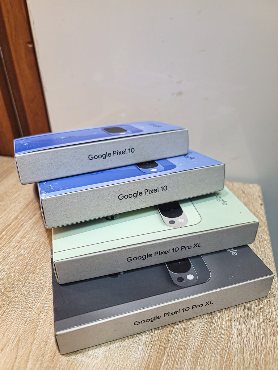 BetaFone's tweet photo. The powerful and proactive Google Pixel 10 phones are available here.

Google Pixel 10 256gb - 1.450m 
Google Pixel 10 pro xl 256gb - 2m https://t.co/dJJXvmVsjp