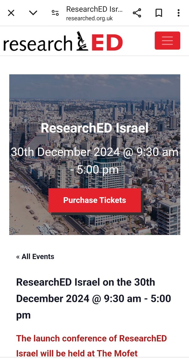 Dominic Brassington EAL (he/his) (@ealdominicb) on Twitter photo <a href="/ShakinthatChalk/">Educator Supe</a> Never forget this.
An organisation prepared to organise and promote an education conference in Israel during a genocide <a href="/ShakinthatChalk/">Educator Supe</a> Never forget this.
An organisation prepared to organise and promote an education conference in Israel during a genocide