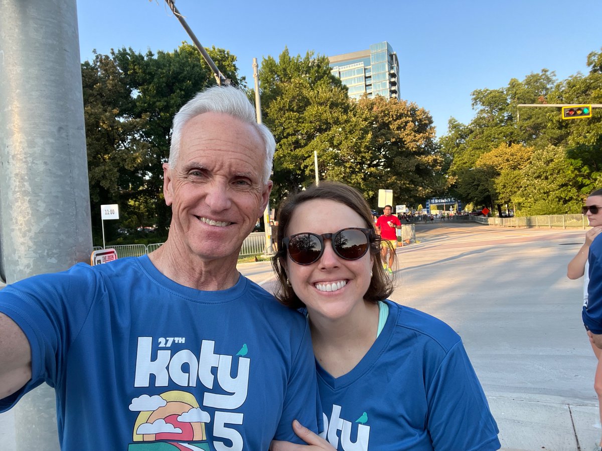 David Hardage (@dwhardage) on Twitter photo This past Thursday night’s “Katy Trail 5K” with a special guest appearance from favorite daughter Rebekah! This past Thursday night’s “Katy Trail 5K” with a special guest appearance from favorite daughter Rebekah!
