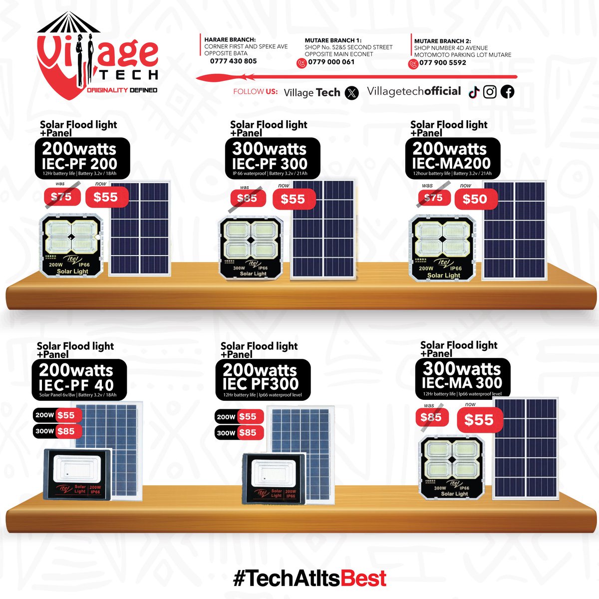 VillageTechOff's tweet image. SALE ON ALL THE SOLAR LIGHTS 🔥🔥

JOIN OUR WHATSAPP CHANNEL FOR MORE PRODUCTS 

whatsapp.com/channel/0029Va…

#TechAtItsBest