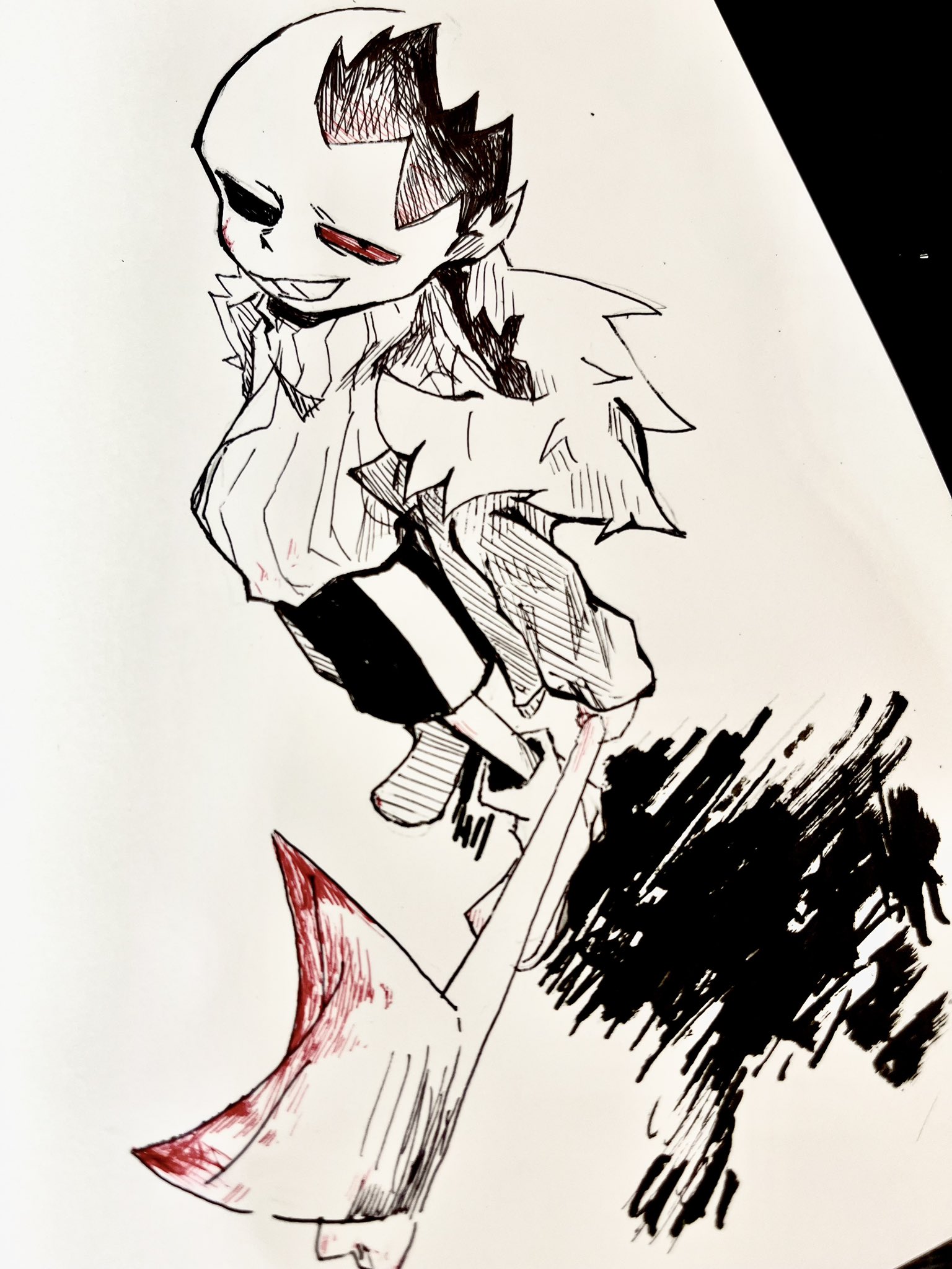 さ*て様 闇散らかした時に描いた絵 🦷sakiyama🦷 on X: