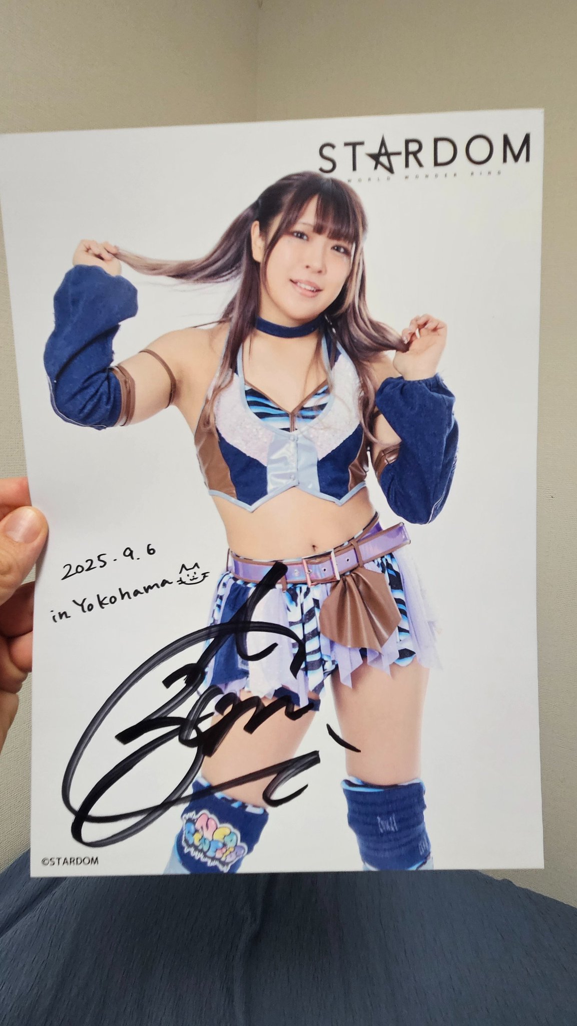 スターダム　AZM選手　2021等身大タペストリー スターダム AZM選手 2021等身大タペストリー スターダム