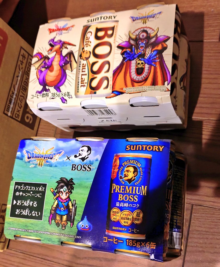 ドラゴンクエスト×BOSSコラボ ちいさな鍋つかみ レジャーシート ゲット