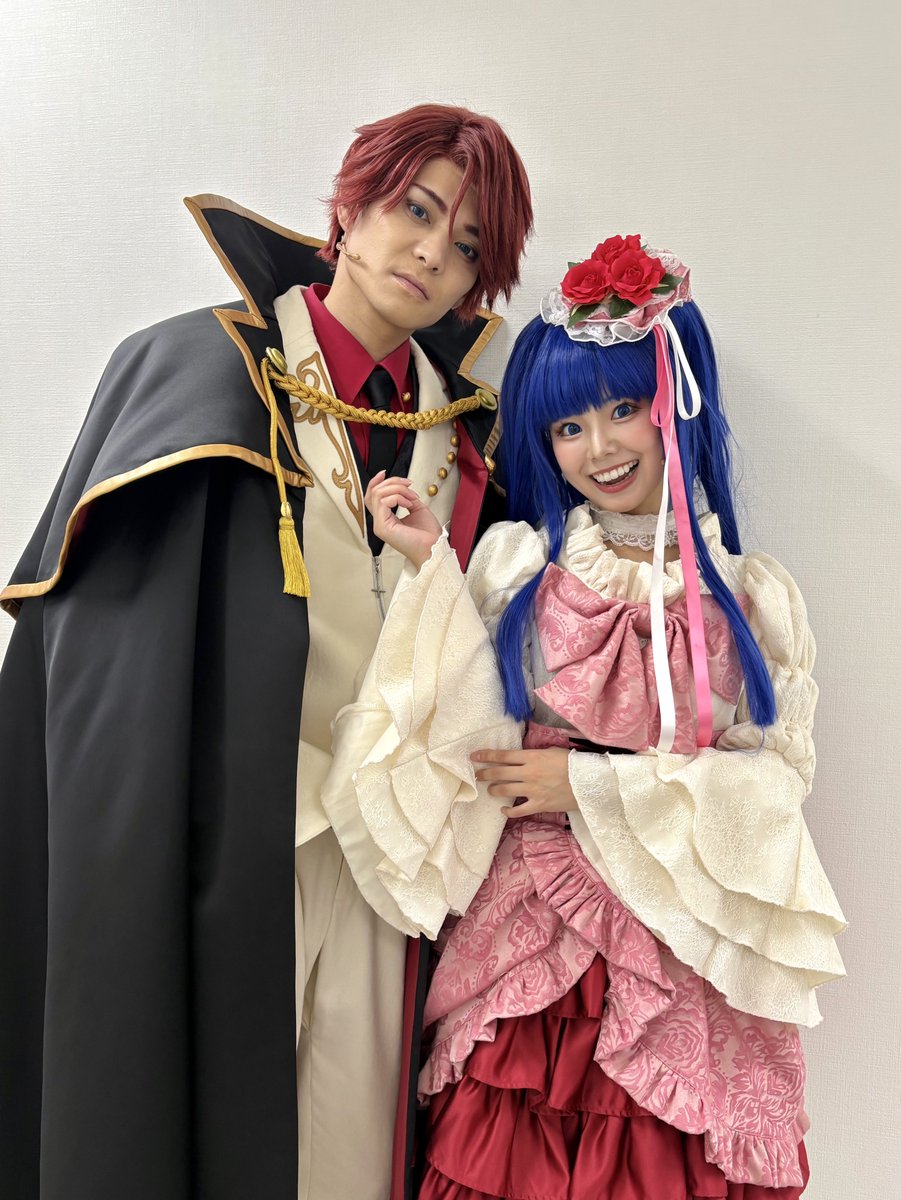 本日も2公演、ありがとうございました🥀
散りました。

何故か毎カーテンコール泣きそうになります。

本日もこれから一食目です🙂‍↕️

明日も無事に終えられますように。

#うみステ 
#うみねこのなく頃に