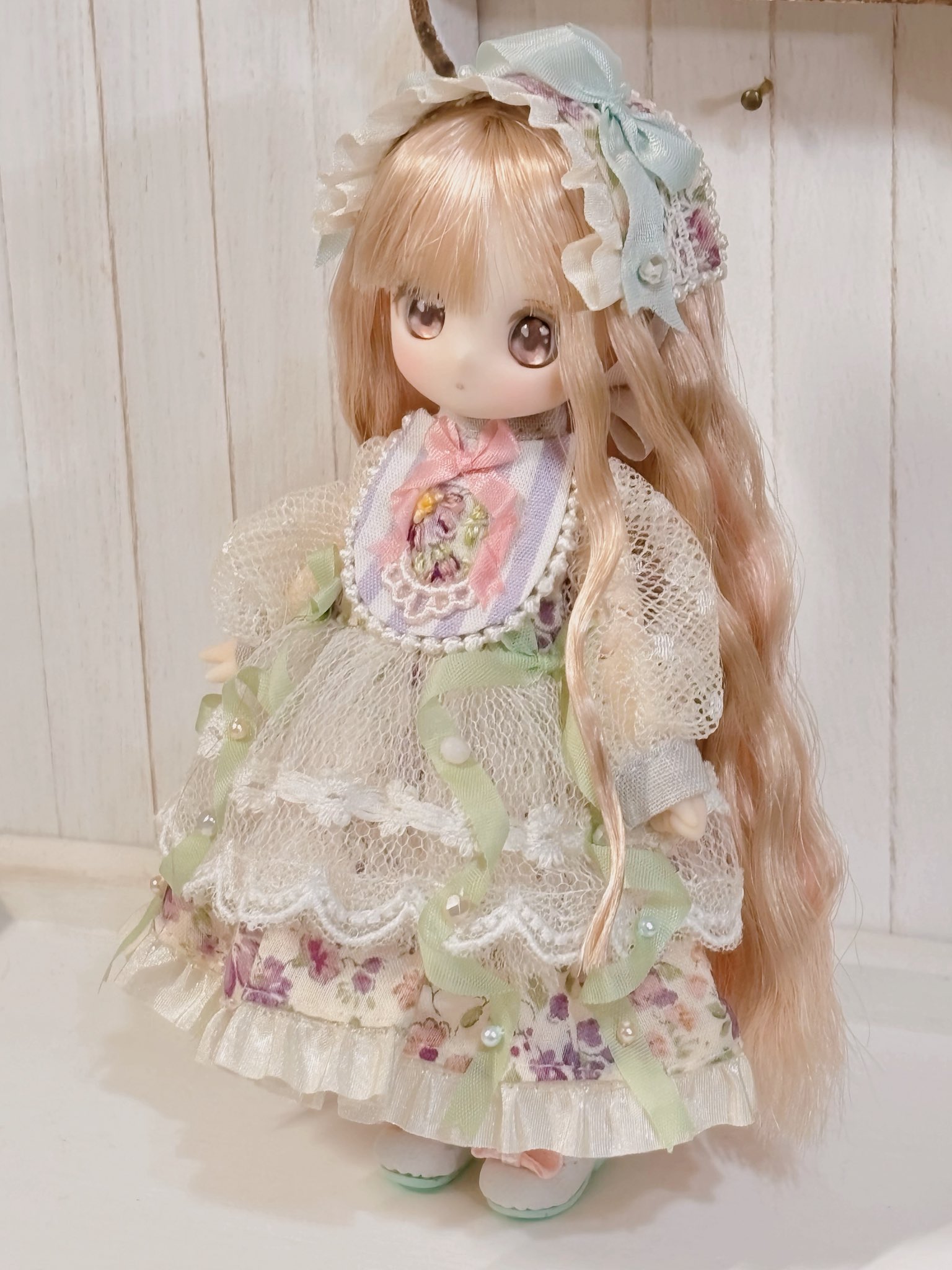 限定♪monnti♪オビツ11ピコニーモPお洋服セット♪桜の詩vol.2 オビツ11 】クラシカルなメイド服【ピコニーモP