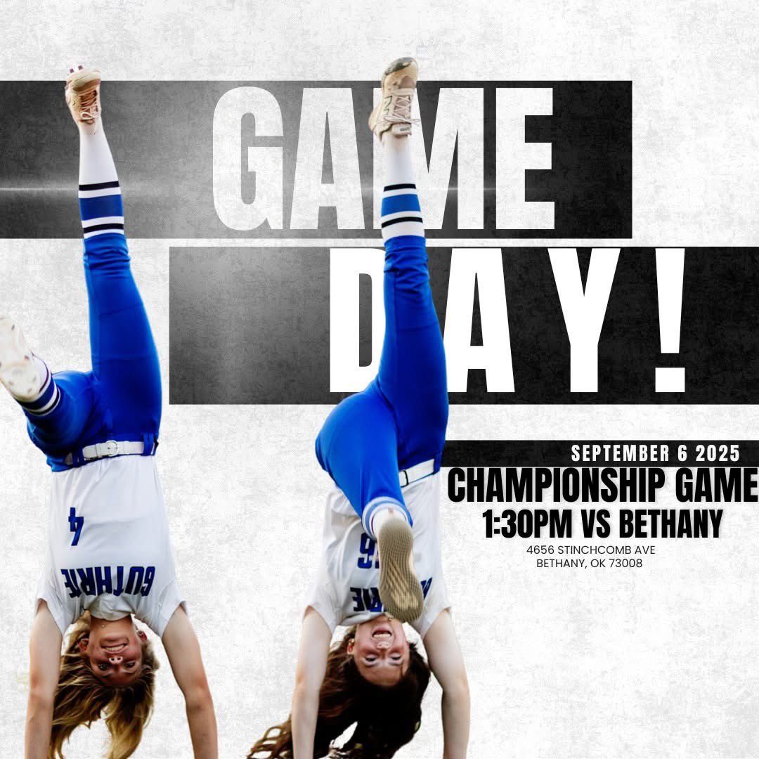 WE MEET AGAIN!!! 💪💙
Guthrie takes on Bethany for the Tournament Championship! 🥎🔥

The Lady Jays are rolling on a 3-game streak:
🔹 Crossings 5–2
🔹 Pauls Valley 11–0
🔹 OKC Broncos 13–1

.426 team avg + 0.583 ERA = locked in.
Let’s finish strong! 💙 #ChampionshipBound