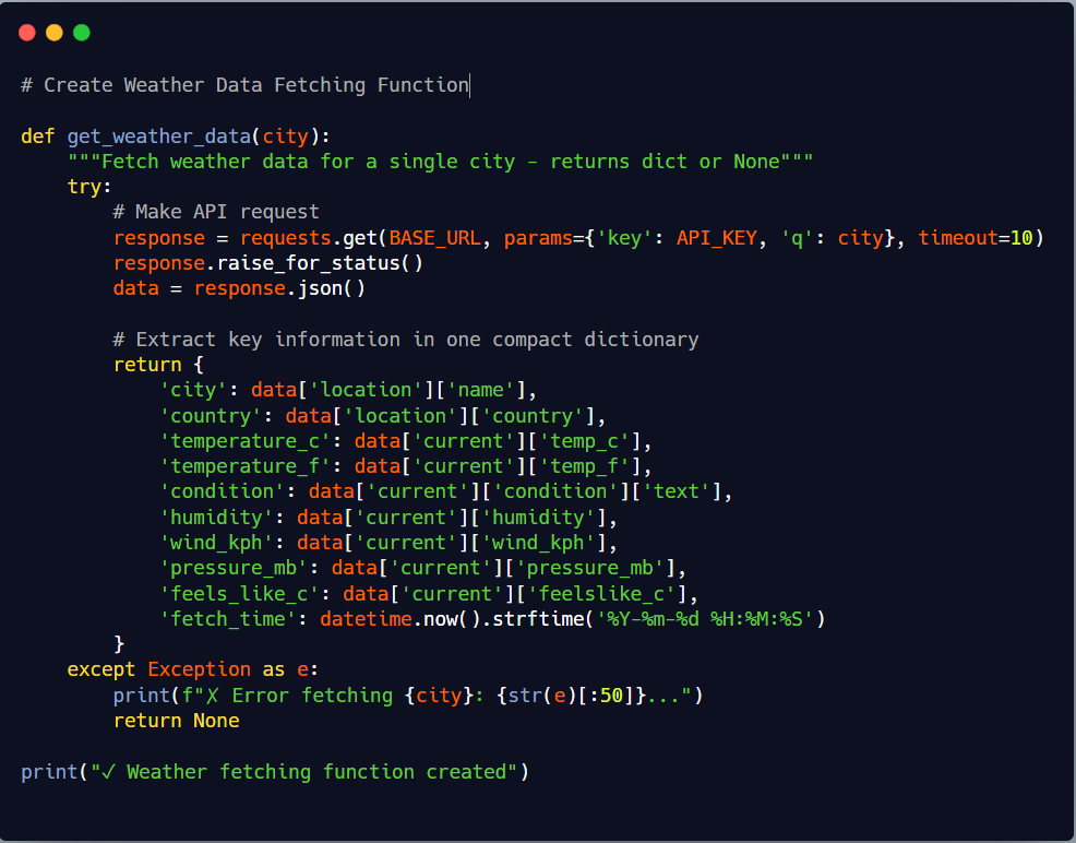 UzohHillary's tweet image. Just built a Python data mining project that fetches real-time weather data from 10 global cities
Data → CSV → Analytics 📊
Check it out 👉 github.com/Uzo-Hill/Globa…
Sharing my data science journey. follow let's connect.
#DataScience #WebScraping #WeatherAPI #DataMining