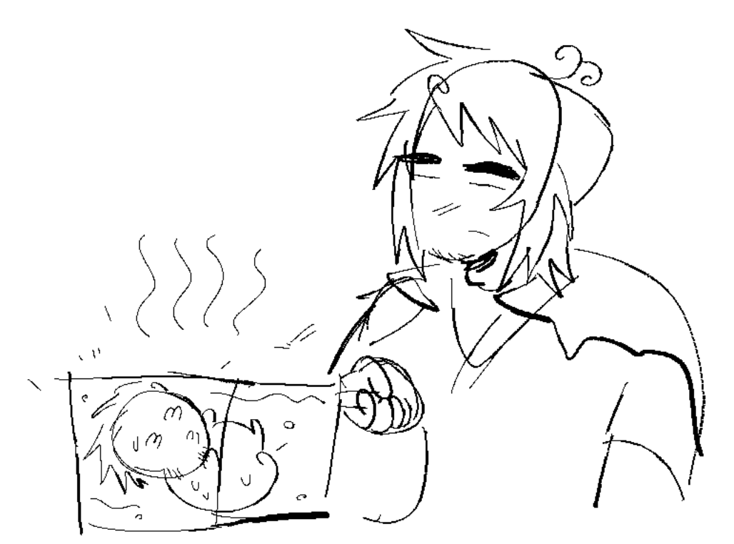 "Haii hello can you pretty please draw turkey oiled up 🥹🥹" -&gt; your answer