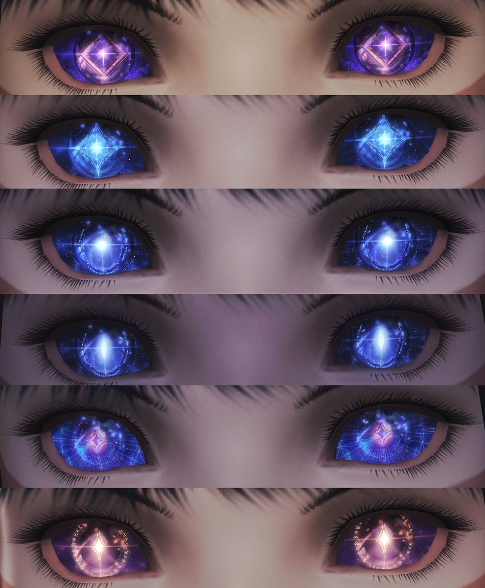 ✦ Ancient Blessing - Release ✦

My new eye pack, a passion project made after all the VFX I have released, is now finished☄️
I would like to thank everyone for their patience, and I hope you will like the 20 original sets I created &lt;3

More information + link in replies ~
