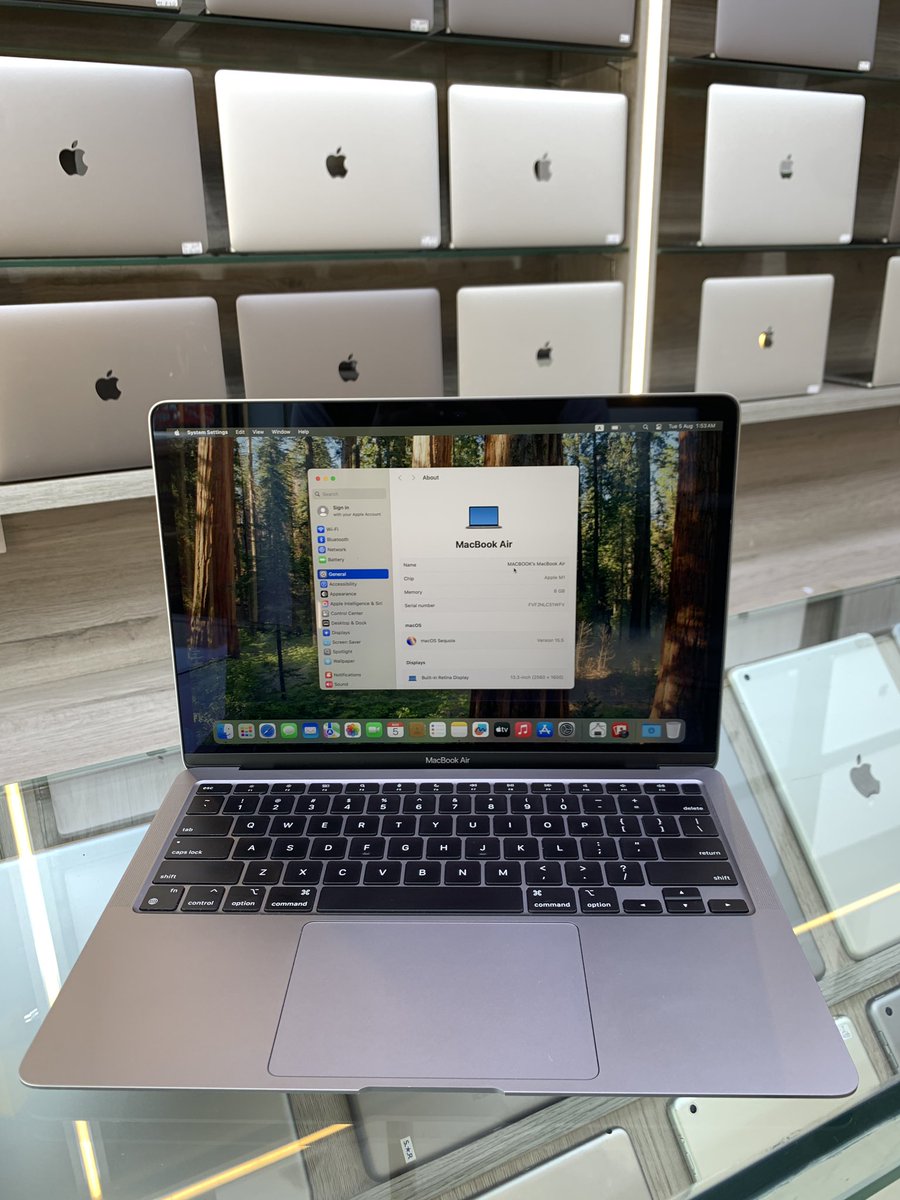 mainpointelect's tweet image. Apple 2020 MacBook Air A-2337 M1 Chip 8GB RAM 256GB SSD Retina Display 13”
WhatsApp
050-620-7544
or click on the link to chat  on whatsapp
wa.me/971506207544
📷 Shop Location:
Main Point Electronics - Deira
maps.app.goo.gl/gGVfFdMxHYPhjx…
#mainpointelectronics
