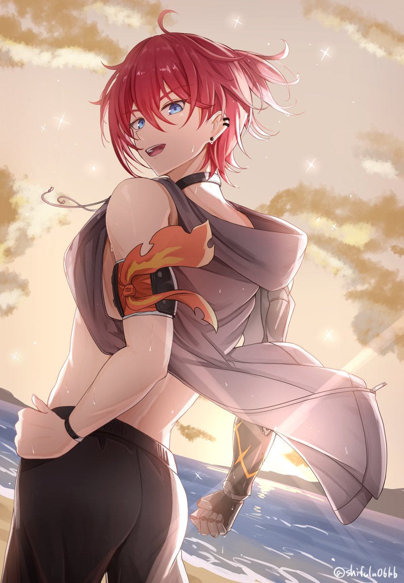 雪国にいる海が似合う男