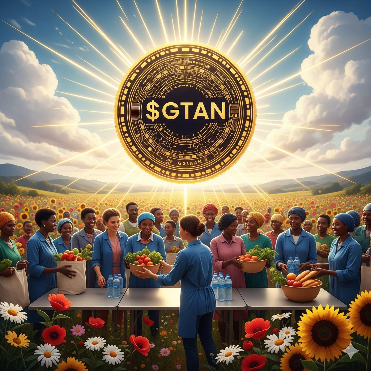 This is more than just a token—it’s a symbol of hope for many people out there. 

Every buy or sell transaction directly contributes to feeding the needy. That’s why we call it the African Charity Token – $GTAN. 

📌 Contract Address (CA):