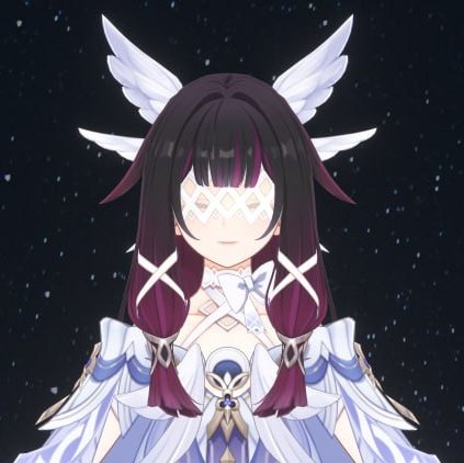 HoyoVillains's tweet image. SHE HAS TWO FORMS (mask on and off)