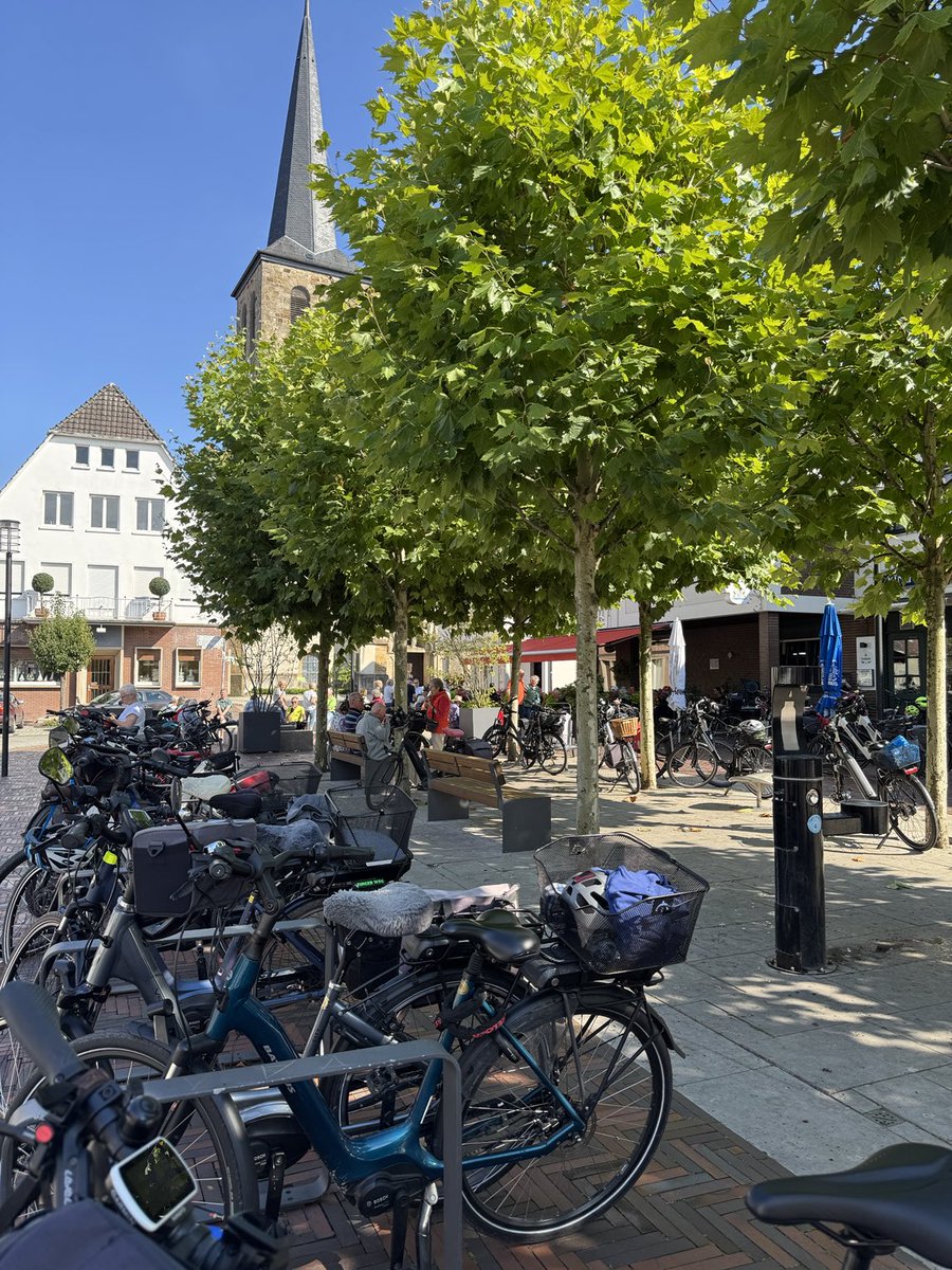 Pedalo Touren Eis cafe stop in Glandorf