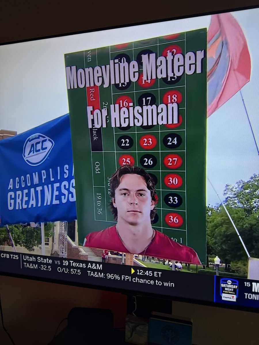 MONEYLINE MATEER 💰🤑🏈