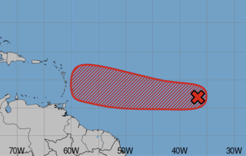 JohnMoralesTV's tweet photo. Boy, that deescalated quickly. #Invest91L https://t.co/HYvTsWlqkM