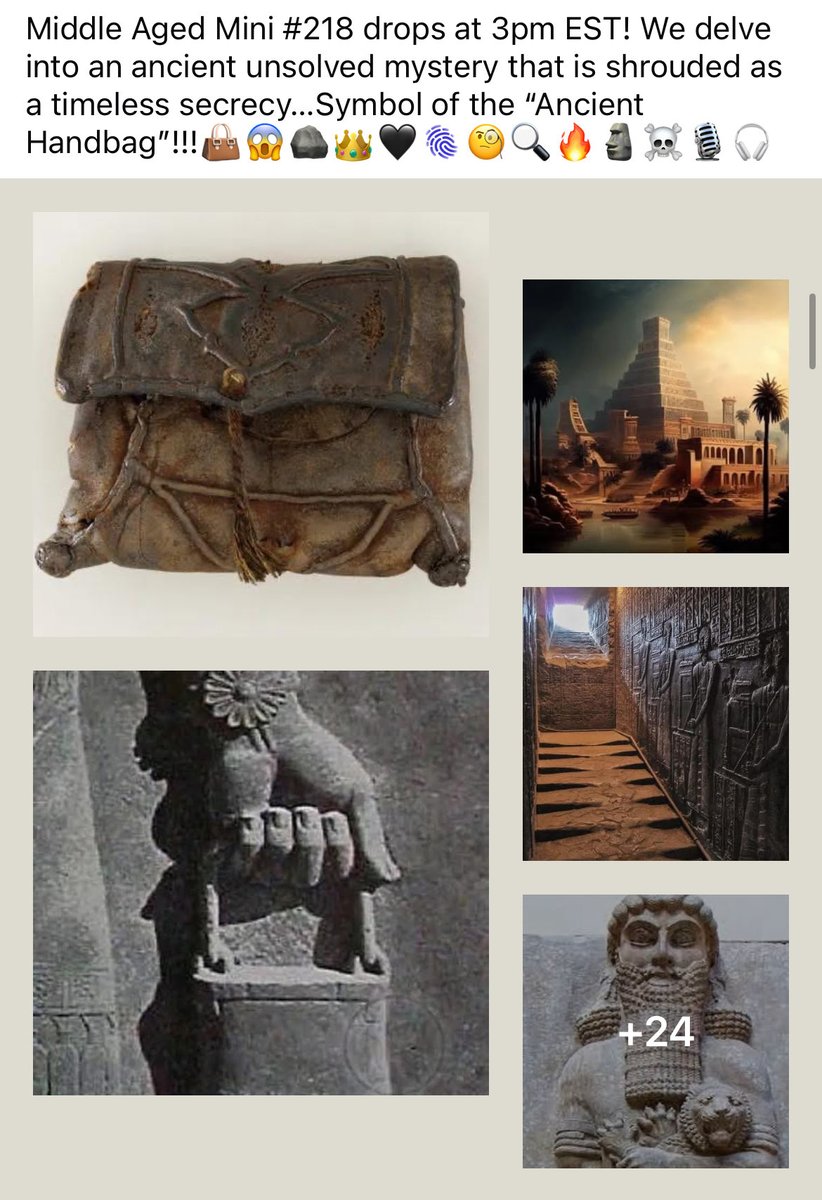 #ancient #history #handbag #mystery #curious #symbolism #weird #haunting #secretknowledge #dark #unexplained #MentalHealth #mini #MAACO #fun