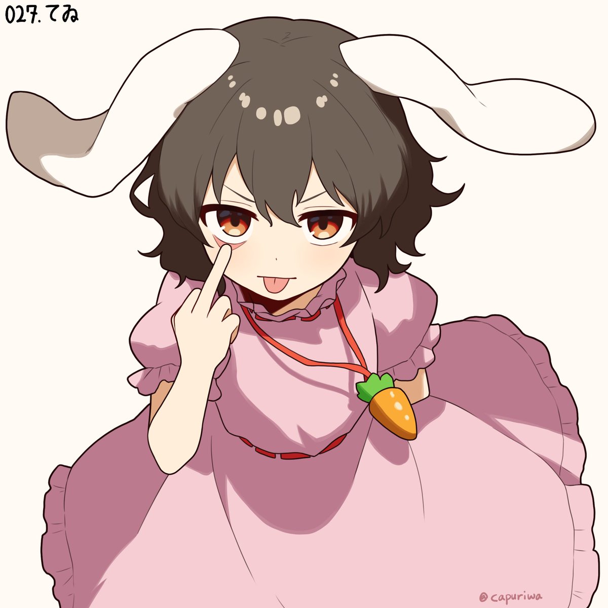 #東方Project
027. 因幡てゐ