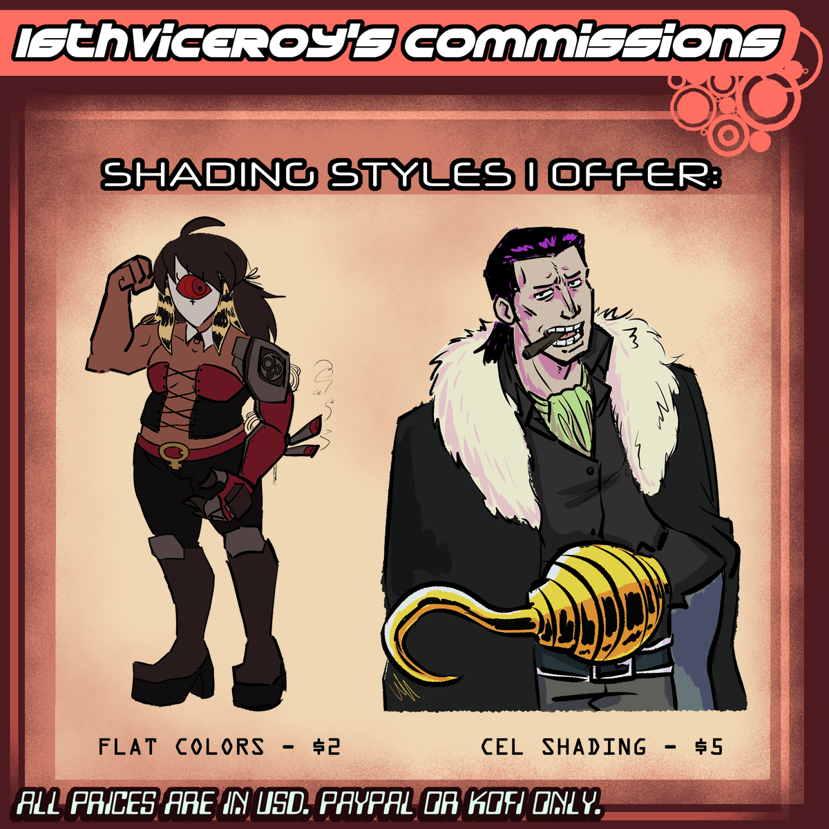 hogcranker1984's tweet photo. I HAVE OFFICIALLY OPENED COMMS!
Upfront payment only, no refunds. I will give an estimate on how long your commission will take. Feel free to DM me. 💞
#commissionsopen #selfship #fandom https://t.co/OIr8nFCI2c