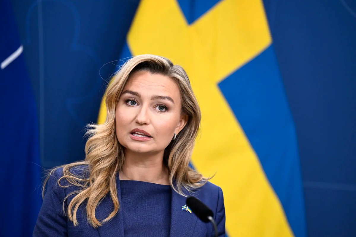 🇸🇪 🇮🇱 Sweden's Deputy Prime Minister, Ebba Busch:

"Israel is doing the whole world a favour"