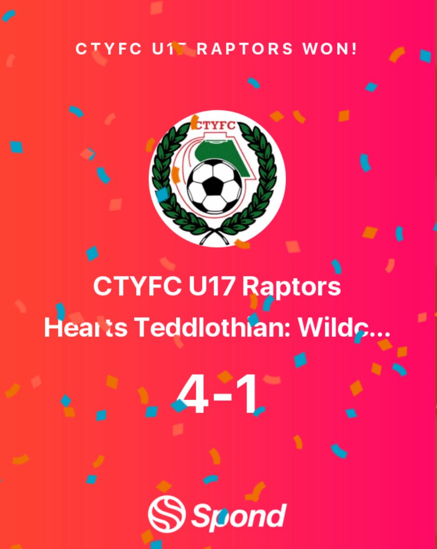 CTYFC Raptors U16 2024/25 (@ctyfcr) on Twitter photo Good start to our EBFA league campaign, a few boys away, but we played well as a team against a strong opposition to secure the 3 points. 🙌🏻<a href="/CTYFC1973/">CTYFC</a> Good start to our EBFA league campaign, a few boys away, but we played well as a team against a strong opposition to secure the 3 points. 🙌🏻<a href="/CTYFC1973/">CTYFC</a>