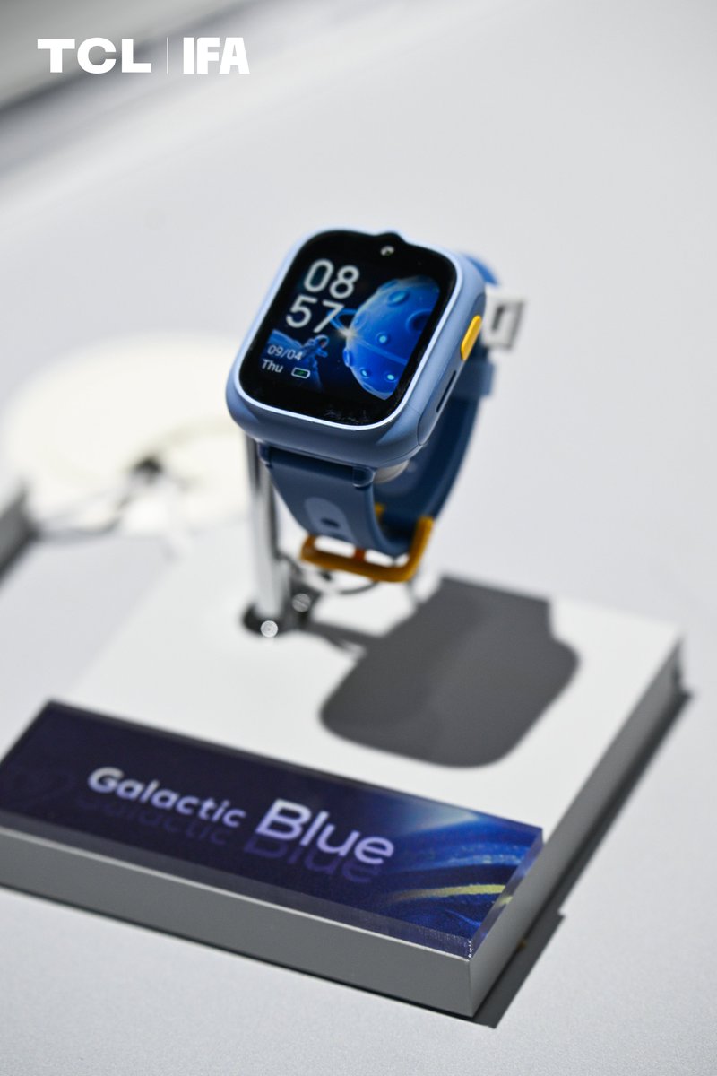 TCLMobileGlobal's tweet photo. The new TCL MOVETIME MT48 Safety-Enhanced Kids Smartwatch debuts at IFA 2025:

Stay safer. 
Stay connected.
Embrace a bigger world.

Join us at IFA 2025 to try the TCL MOVETIME MT48 Kids
Smartwatch on:

📌 Hall 21A, Messedamm, Berlin, Germany

And join us for more greatness! https://t.co/QpyPiJitFW