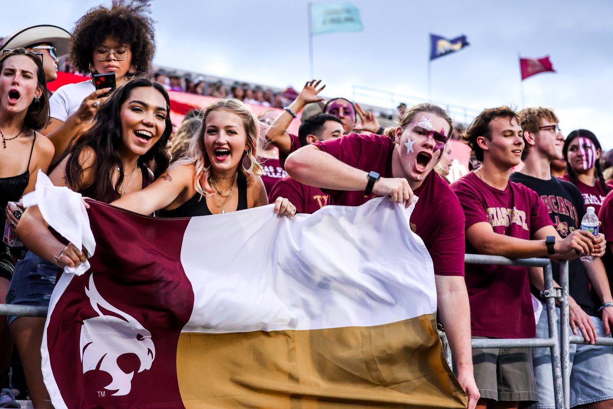 We'll see you in San Antonio Bobcat Nation! 🐾🏈⭐

#EatEmUp
