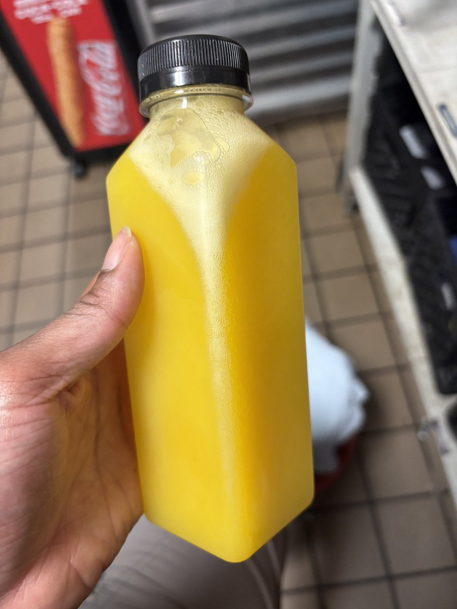 When my friend support my lil diet and got me juicing…