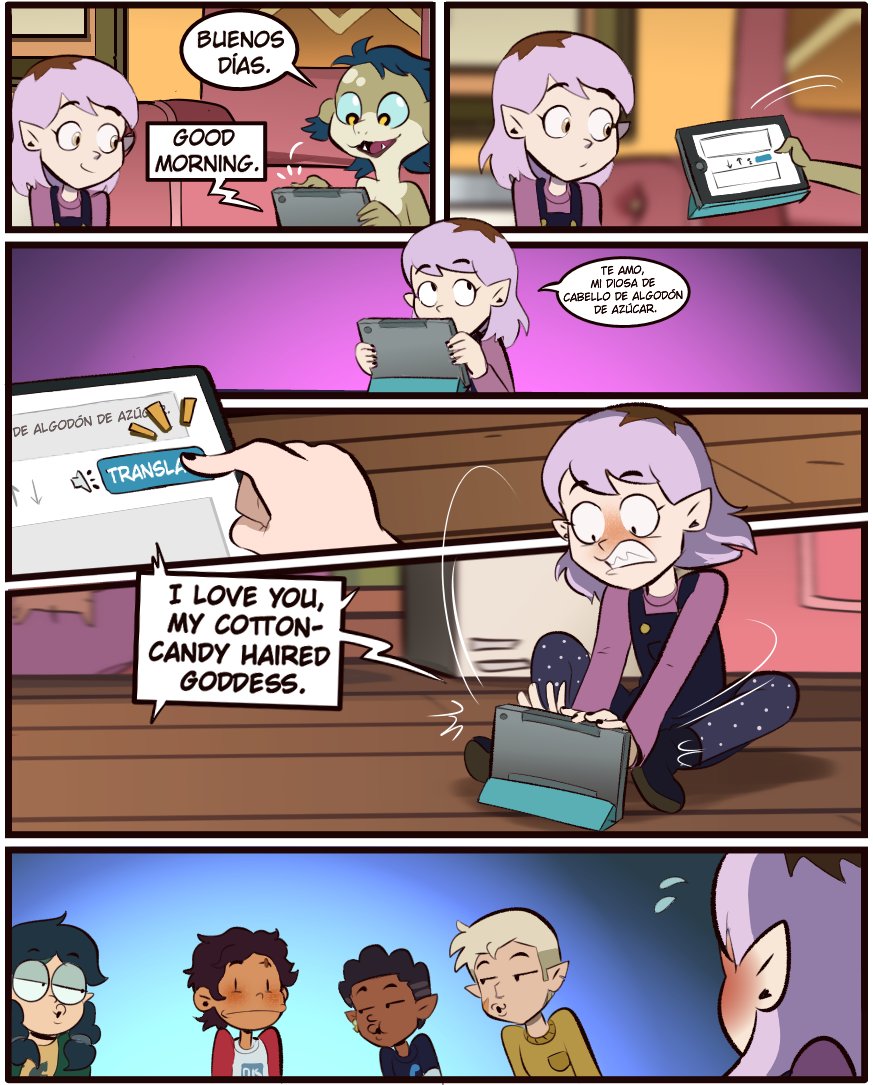 MoringmarkMark's tweet image. What Did She Say? #TheOwlHouse #toh