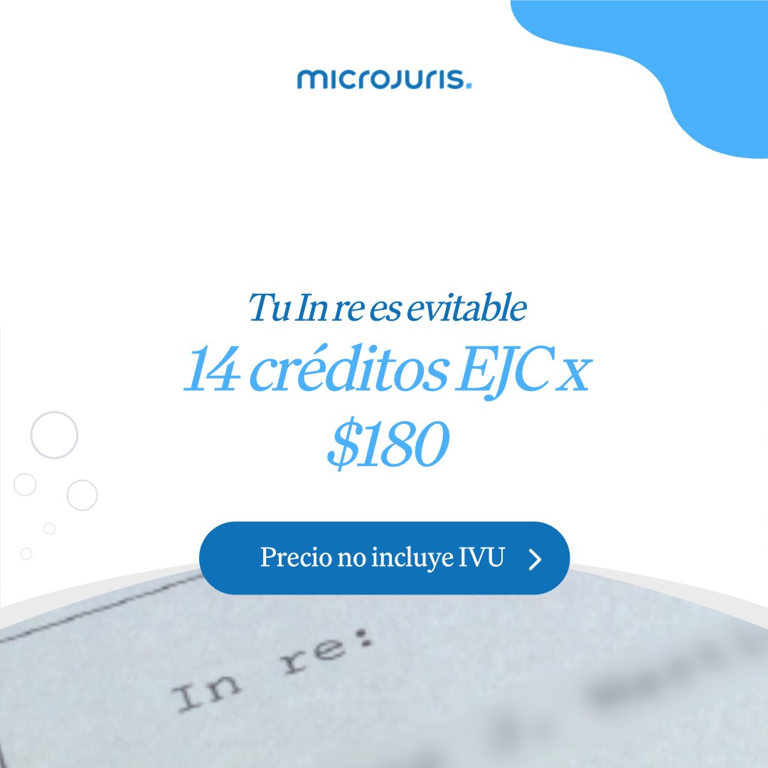 Optimiza tu tiempo y eleva tu aprendizaje. Accede a tus cursos, resúmenes y créditos de educación legal desde cualquier lugar. Con nuestra plataforma, tienes tu formación al alcance de un clic, haciendo que el "In re" sea cosa del pasado. bit.ly/3wjpXn9