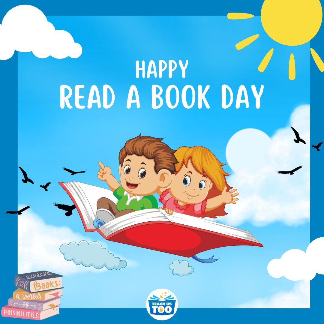 TeachUsToo's tweet image. 📚✨ Happy #ReadABookDay! 🌟
Stories belong to every child. Sharing books isn’t just about words on a page — it’s about connection, imagination & opening new worlds. 𝗘𝘃𝗲𝗿𝘆 𝗹𝗲𝗮𝗿𝗻𝗲𝗿 𝗱𝗲𝘀𝗲𝗿𝘃𝗲𝘀 𝘁𝗵𝗮𝘁 𝗷𝗼𝘆. 📖
#LiteracyForAll #TeachUsToo #InclusiveEducation