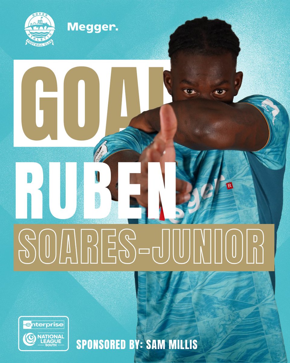 3’ ⚽️ 𝗚𝗢𝗔𝗟 | Farnborough 0-1 Dover Athletic 

SOARES-JUNIOR