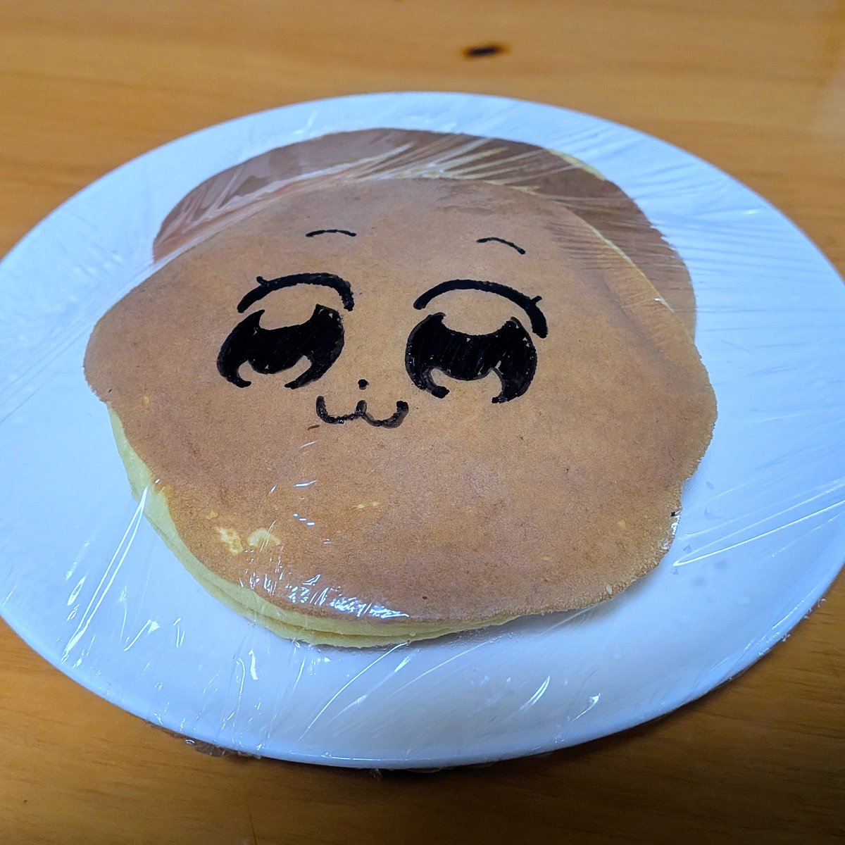 Garakuta012's tweet photo. パンケーキ焼いた https://t.co/YHxwFfqpPm