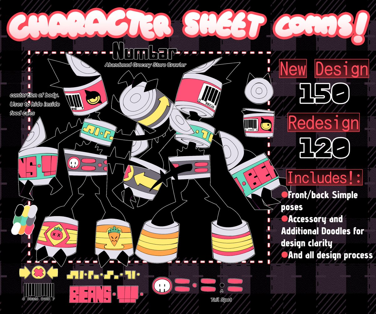 ⛓️[COMMISSI0NS-OPEN]⛓️
•New prices and options available!
•☕️Ko-fi page is now open!! link in description and below this page
•Any questions feel free to DM me!