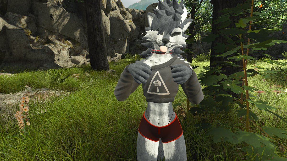 Wanna go for walkies with this goofball?