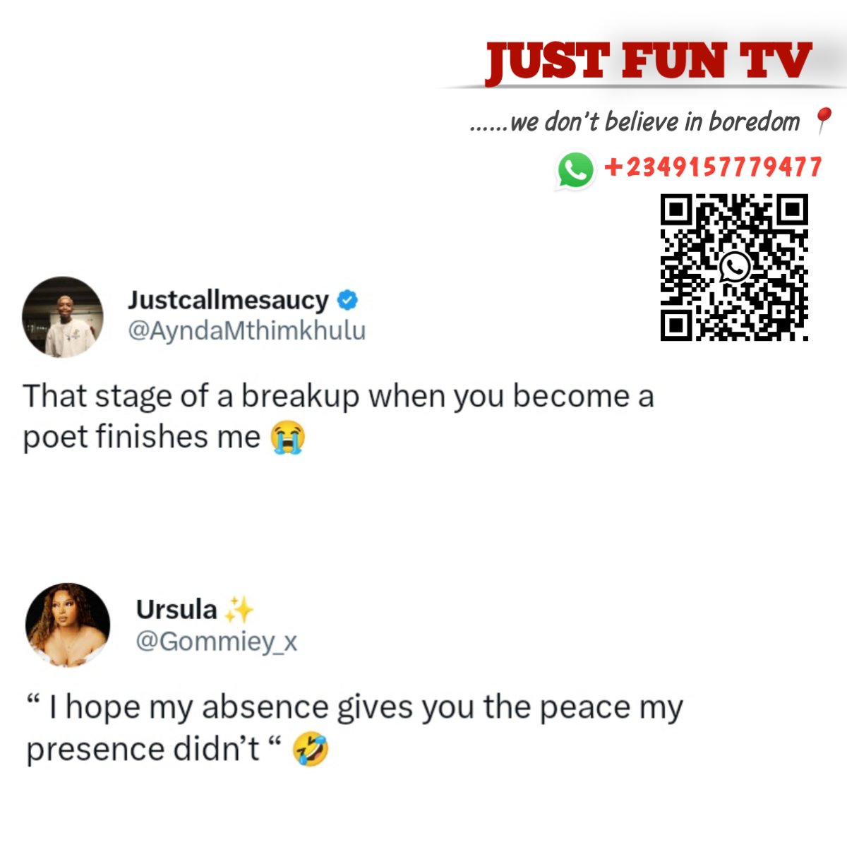 justfuntv_'s tweet image. Shakespeare dy learn from all these lines oo😂😂

#Cuppy #veekeejames #ibrahimchatta