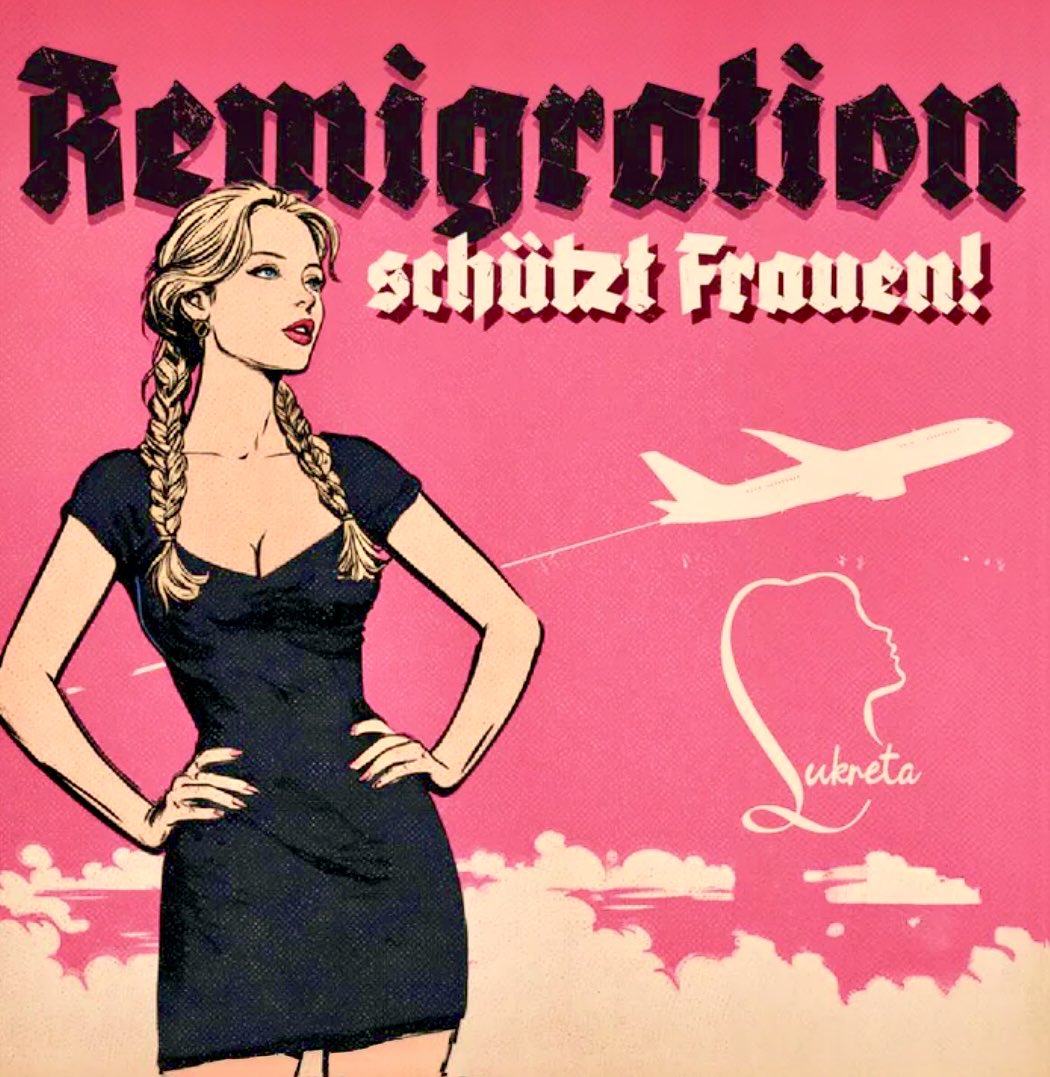 Toller Aufkleber! #lukreta #RemigrationJetzt
