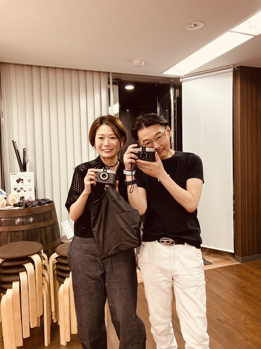 synb's tweet image. 岡本先生今日はありがとうございました。
#PENTAX17 #pentax #岡本尚也