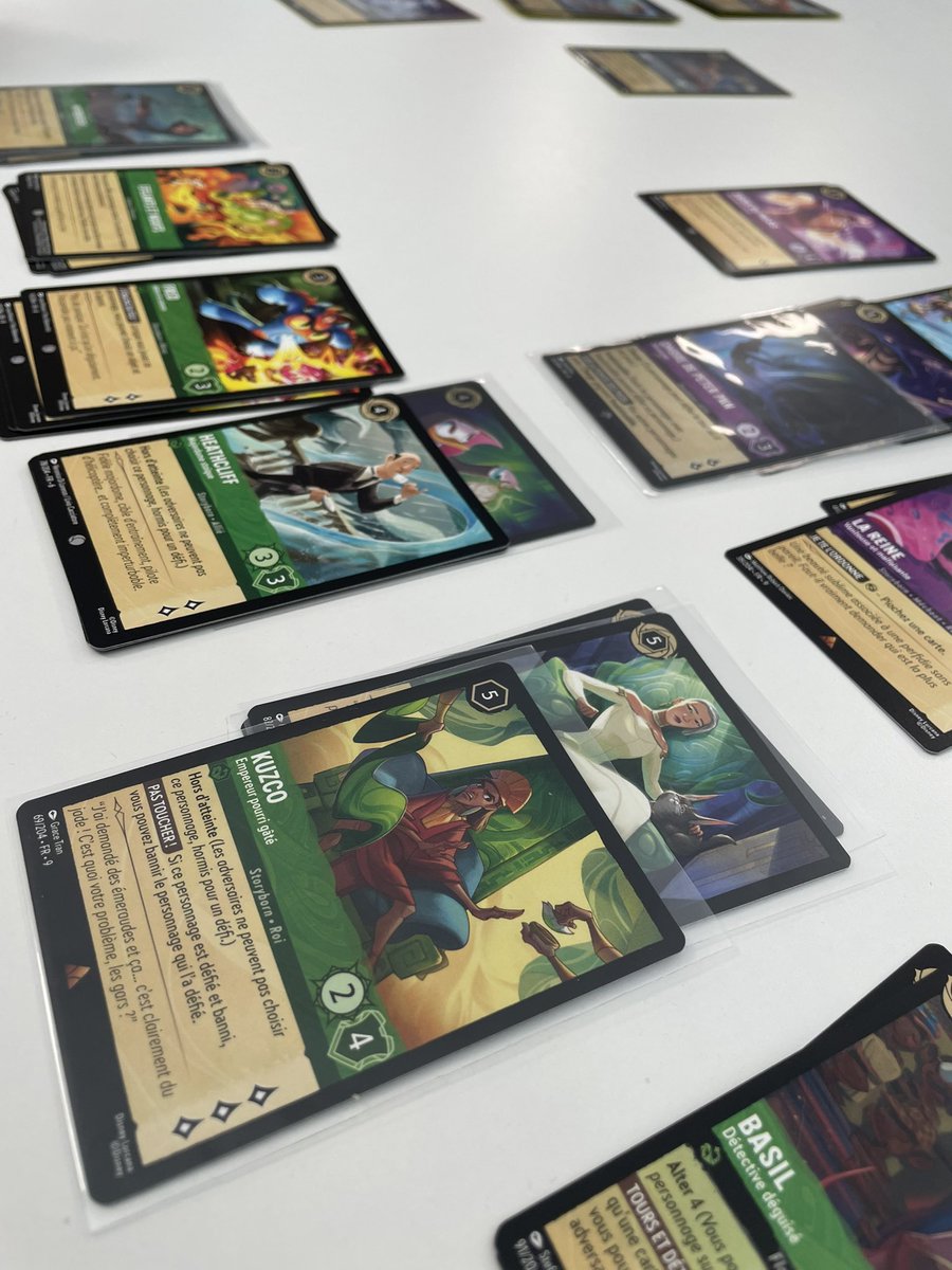 Deck building ! (Avec ce qu’on a 😆)
#NewPassion #Lorcana #TCG #disney
