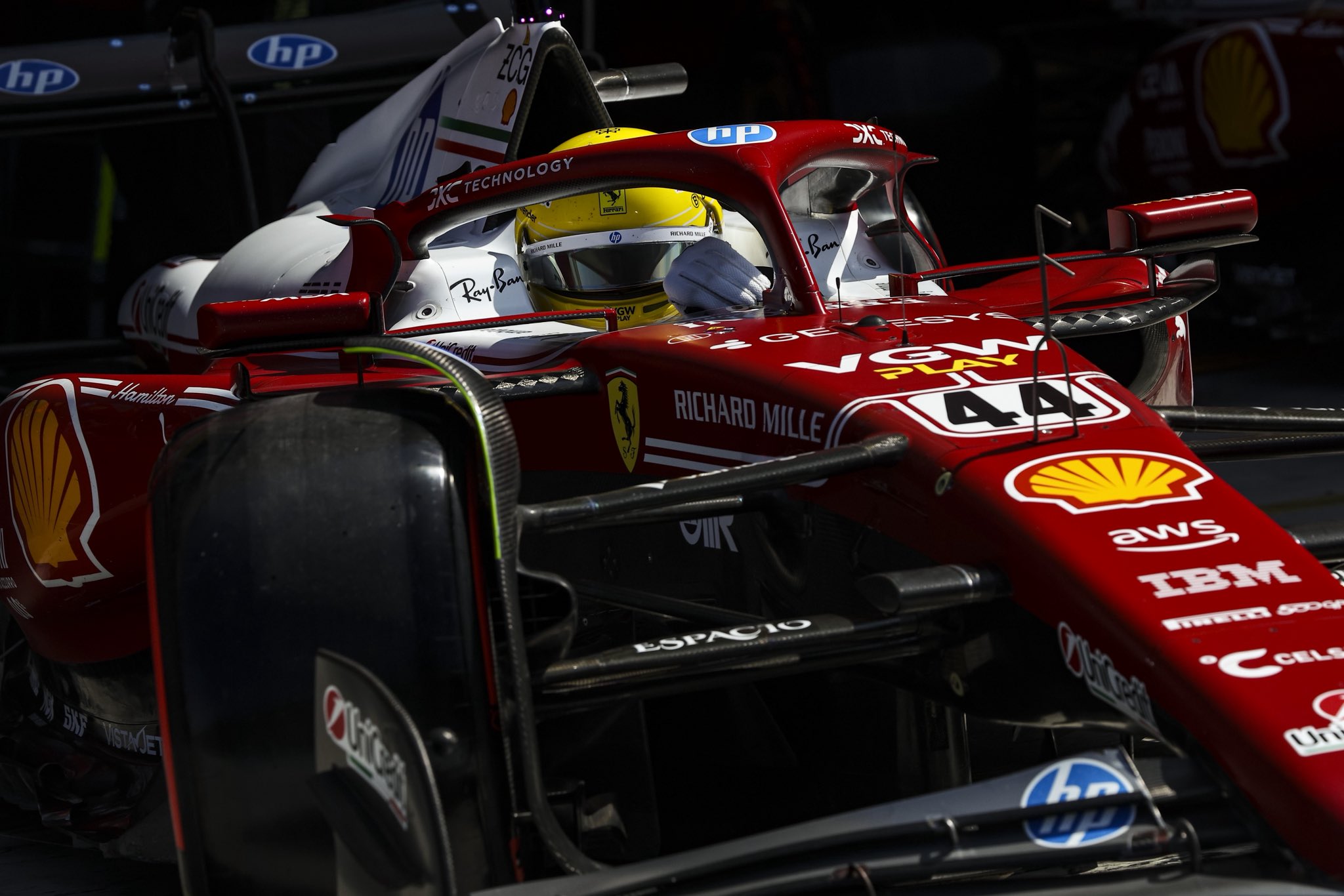 Ferrari expectations were tempered on Saturday at Monza
