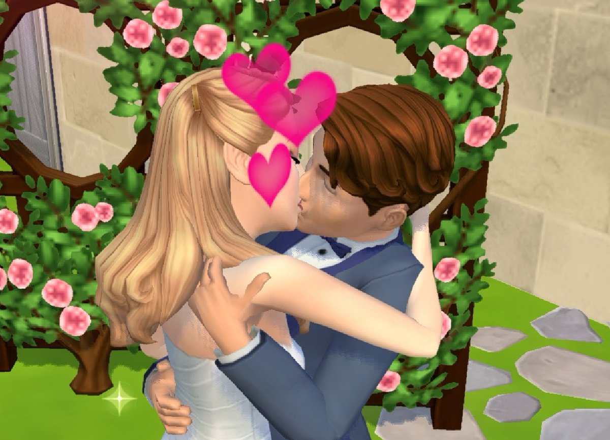 Sims_Mobile09's tweet image. 신부 자스민 신랑 제임스 백년해로 하겠습니다💍